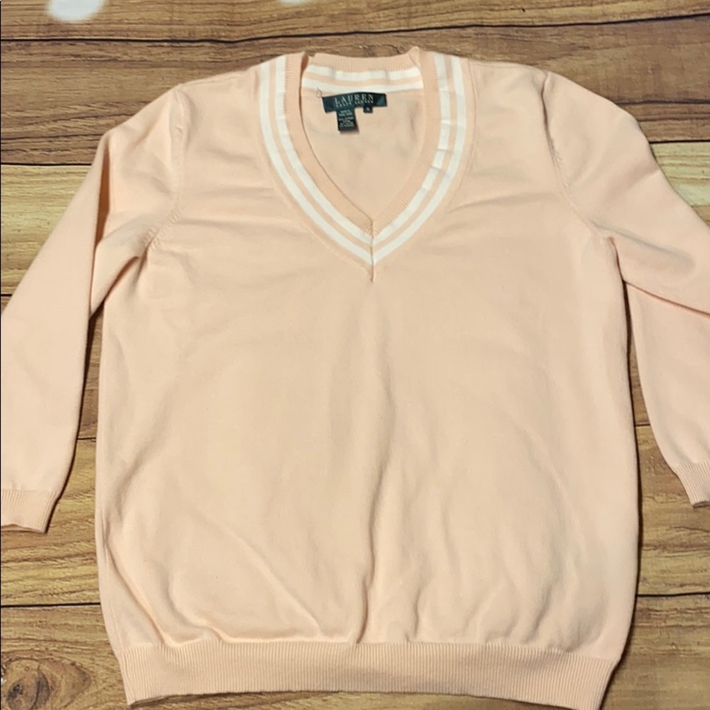 Polo Ralph Lauren V-Neck Sweater pink